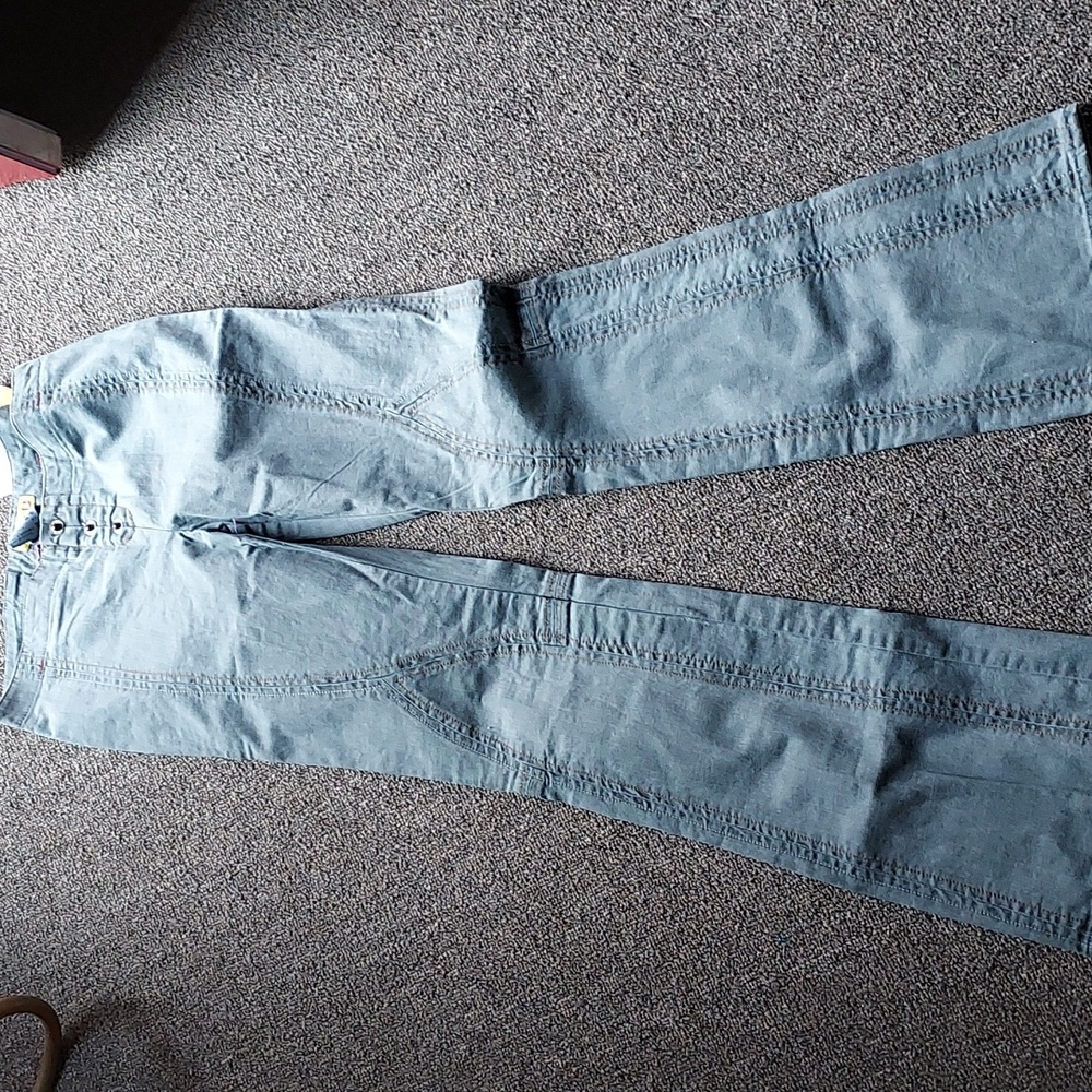 Light Blue Women's Flared Jeans